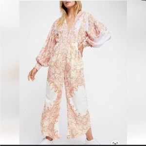 Free People Blooming Fields Jumpsuit